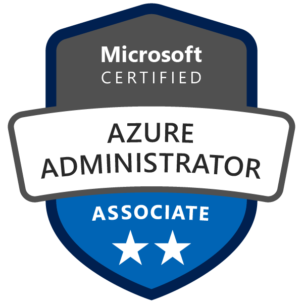 Microsoft Azure certification badge