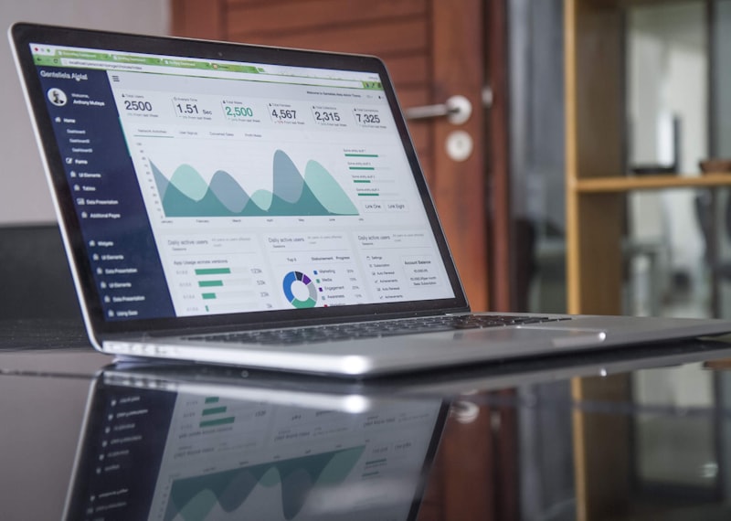 Financial analytics dashboard with revenue metrics and billing exception monitoring