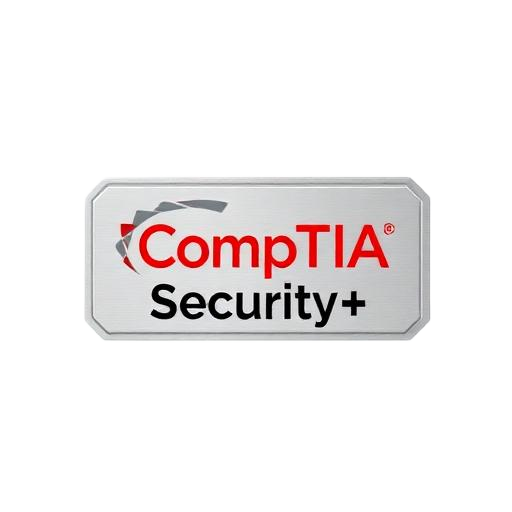 CompTIA Security+ ce certification badge