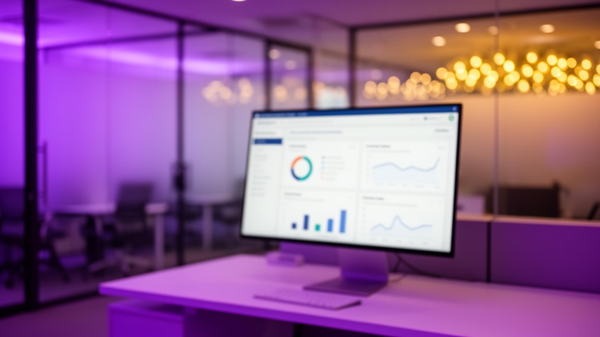 Insurance contact centre with AI-powered claims automation and policyholder support dashboards