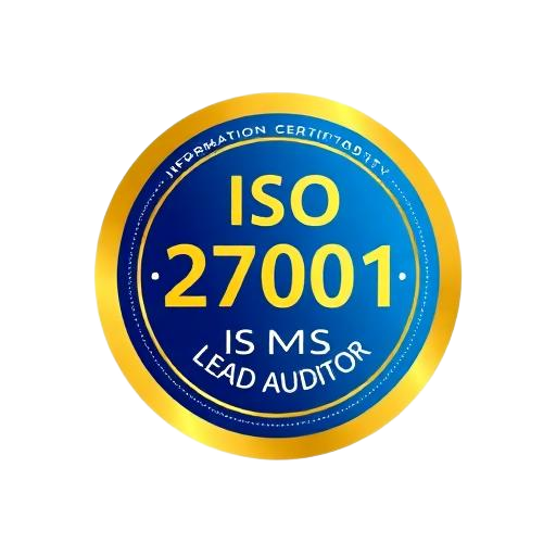 ISO 27001 certification badge