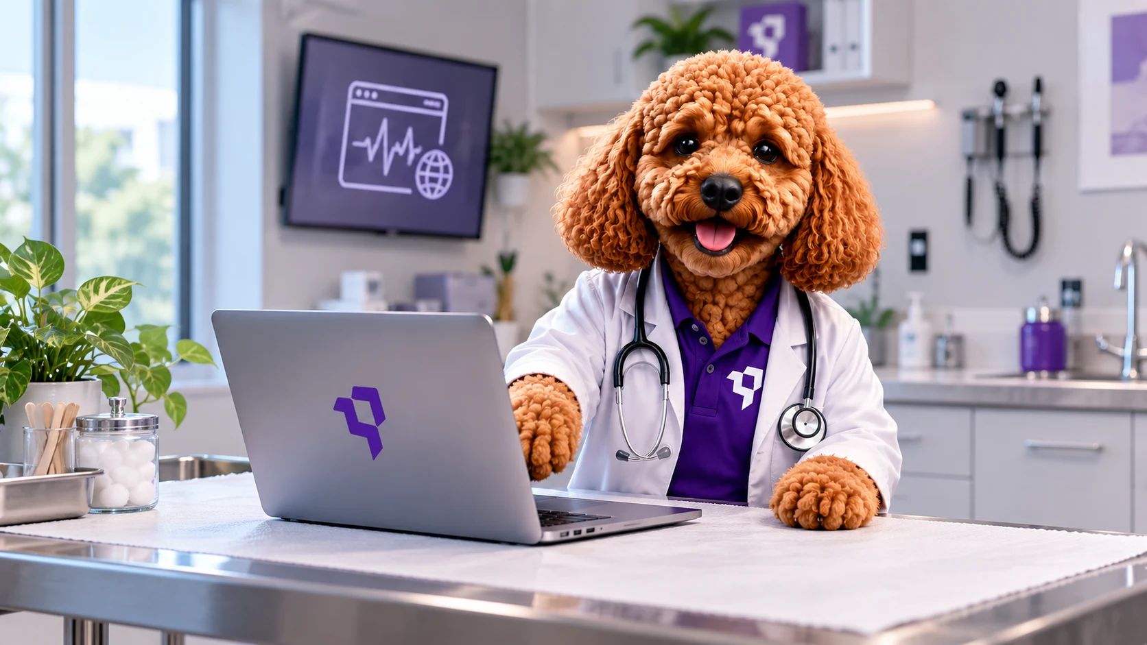 Rocko checking a website's health